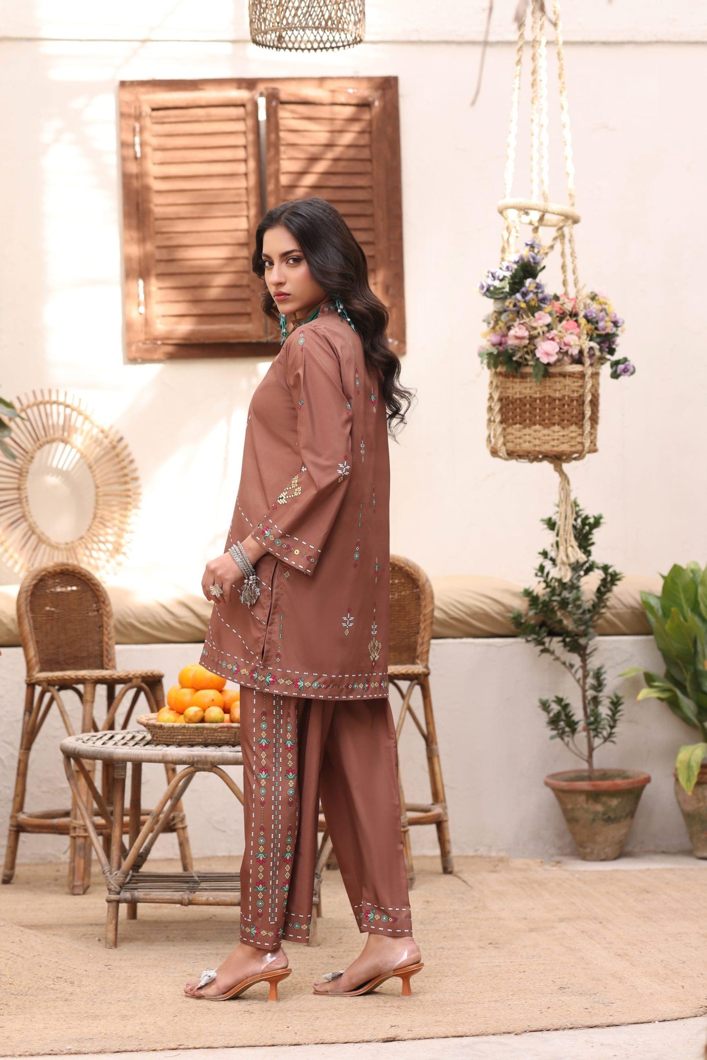 Meyarah Printed Sets 3 Piece Stitched Suit (Mehere)