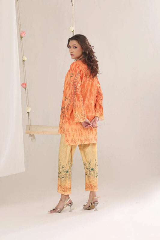 Meyarah Printed Sets 3 Piece Stitched Suit (Soraya)