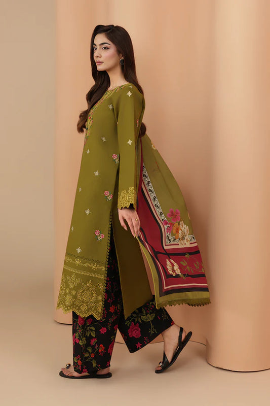 RajBari Jahaan Embroidered Lawn 3 Piece Unstitched Suit (10)