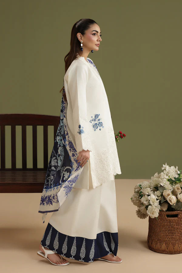RajBari Jahaan Embroidered Lawn 3 Piece Unstitched Suit (05)