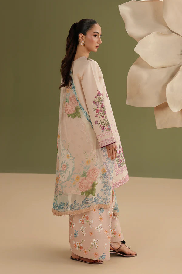 RajBari Jahaan Embroidered Lawn 3 Piece Unstitched Suit (08)
