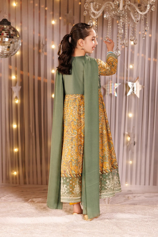 Garnet Embroidered Lawn Stitched 3 Piece Suit (Zoey) | Summer Collection 2026