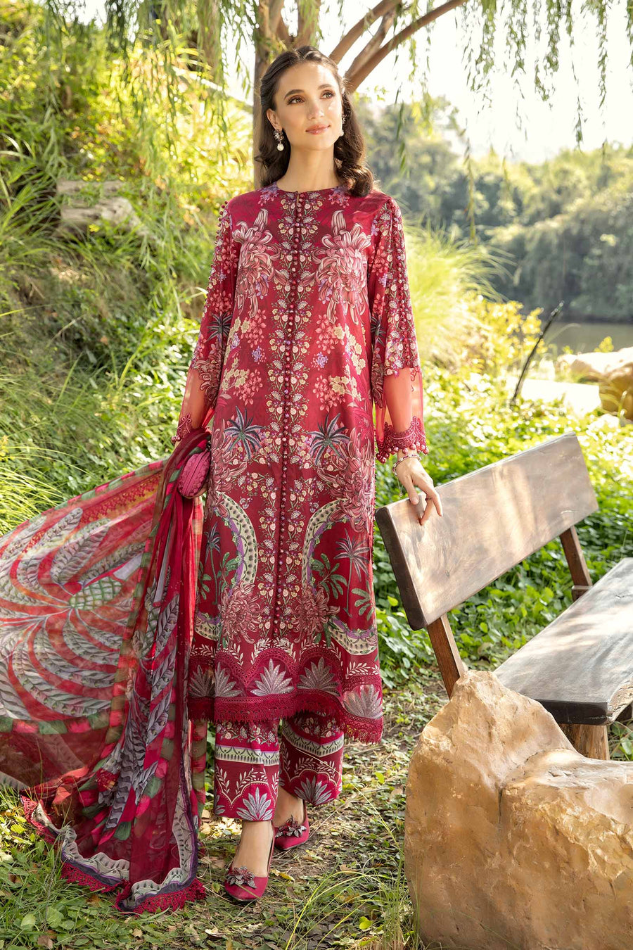 Maria B Mprint 14B Lawn Collection 25'