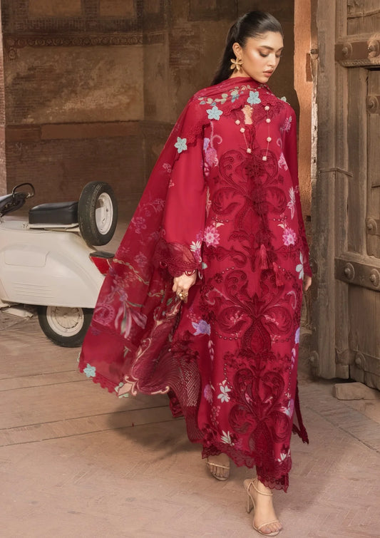 Saira Shakira by Bloom Unstitched Suite Lawn 26 (ZELIE 4-B)