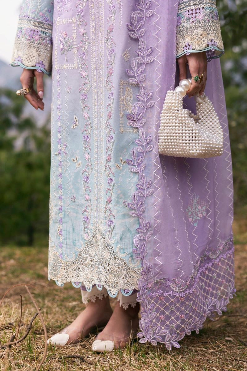 Qalamkar Qlinekari Inlays – Chikankari Embroidered Lawn Ready to Wear (DC #05)