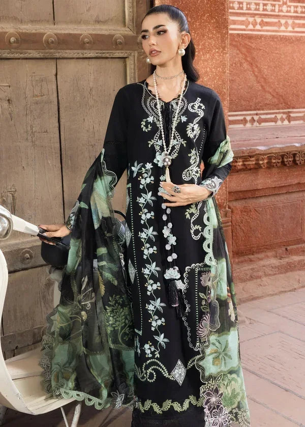 Saira Shakira by Bloom Unstitched Suite Lawn 26 (ELISE 5-A)