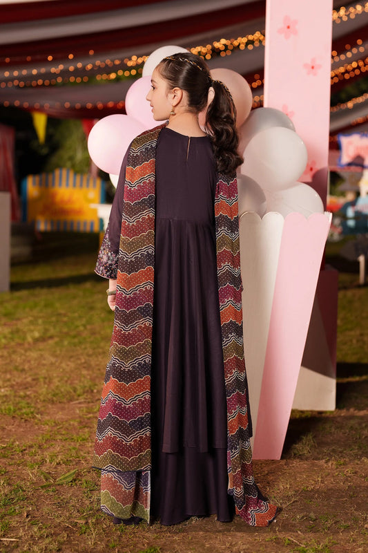 Garnet Embroidered Lawn Stitched 3 Piece Suit (Cosmic Candy) | Summer Collection 2026