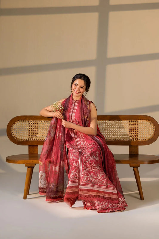 Sobia Nazir VITAL Embroidered 3 Piece Unstitched Lawn Suit (V-12A)