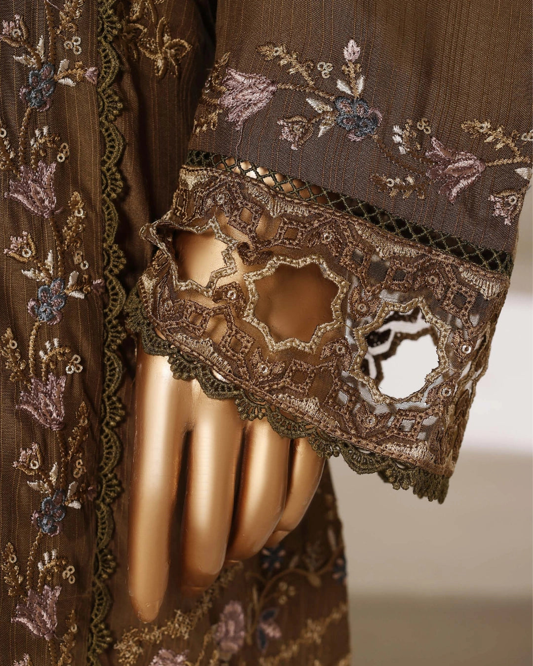Sadabahar Luxury Embroidered Lawn Stitched 3-Piece Suit | Festive Collection