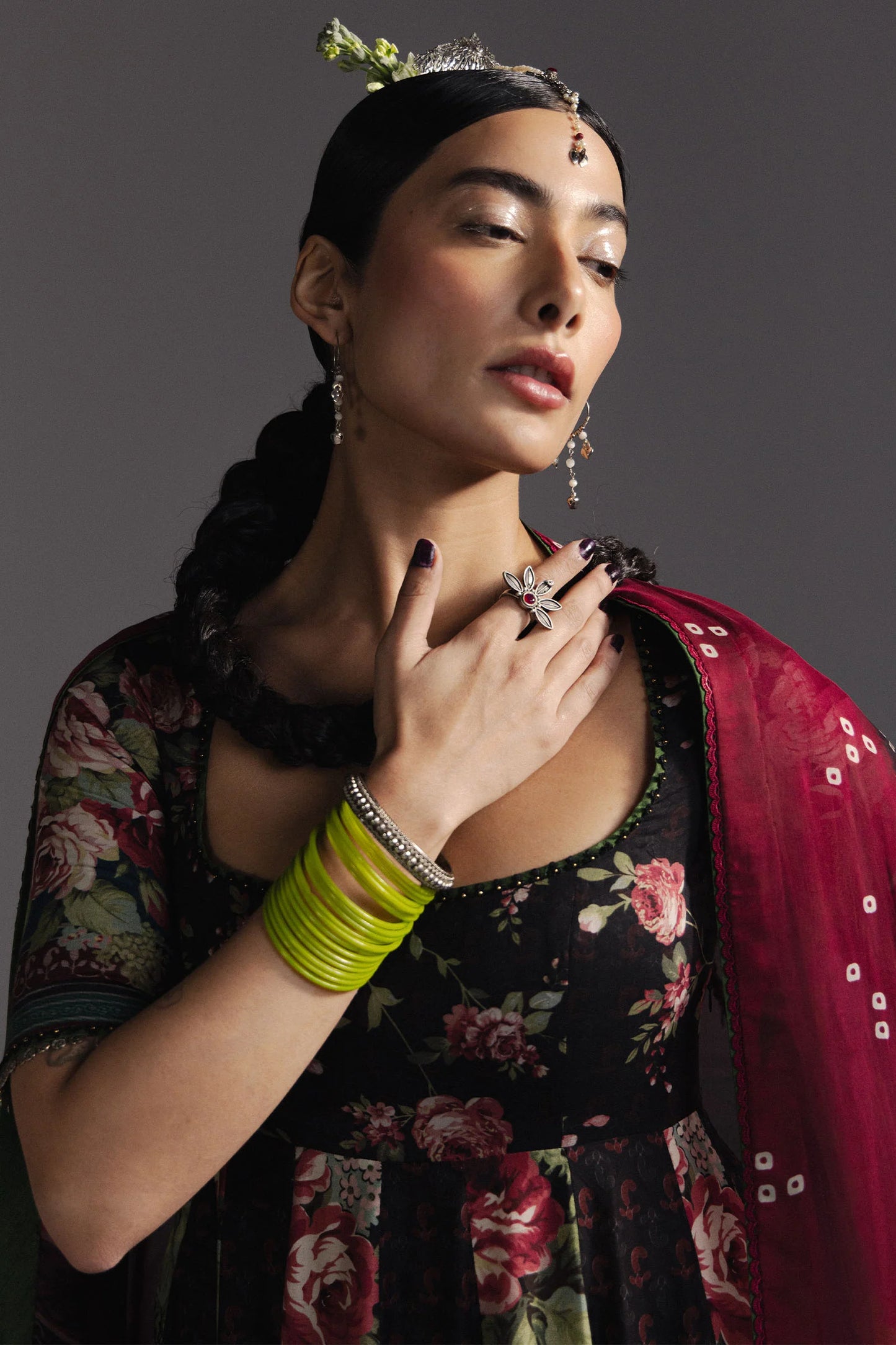 Anarkali by Zara Shahjahan Unstitched Digital Printed Pima Lawn Suit (Shehzadi-D5)