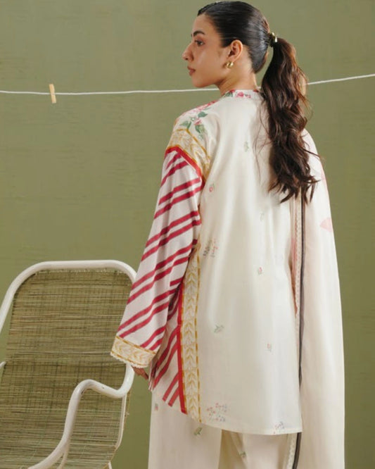 COCO Prints | 3-Piece Digital Printed Lawn Suit | (Unstitched) ZEYA-1A
