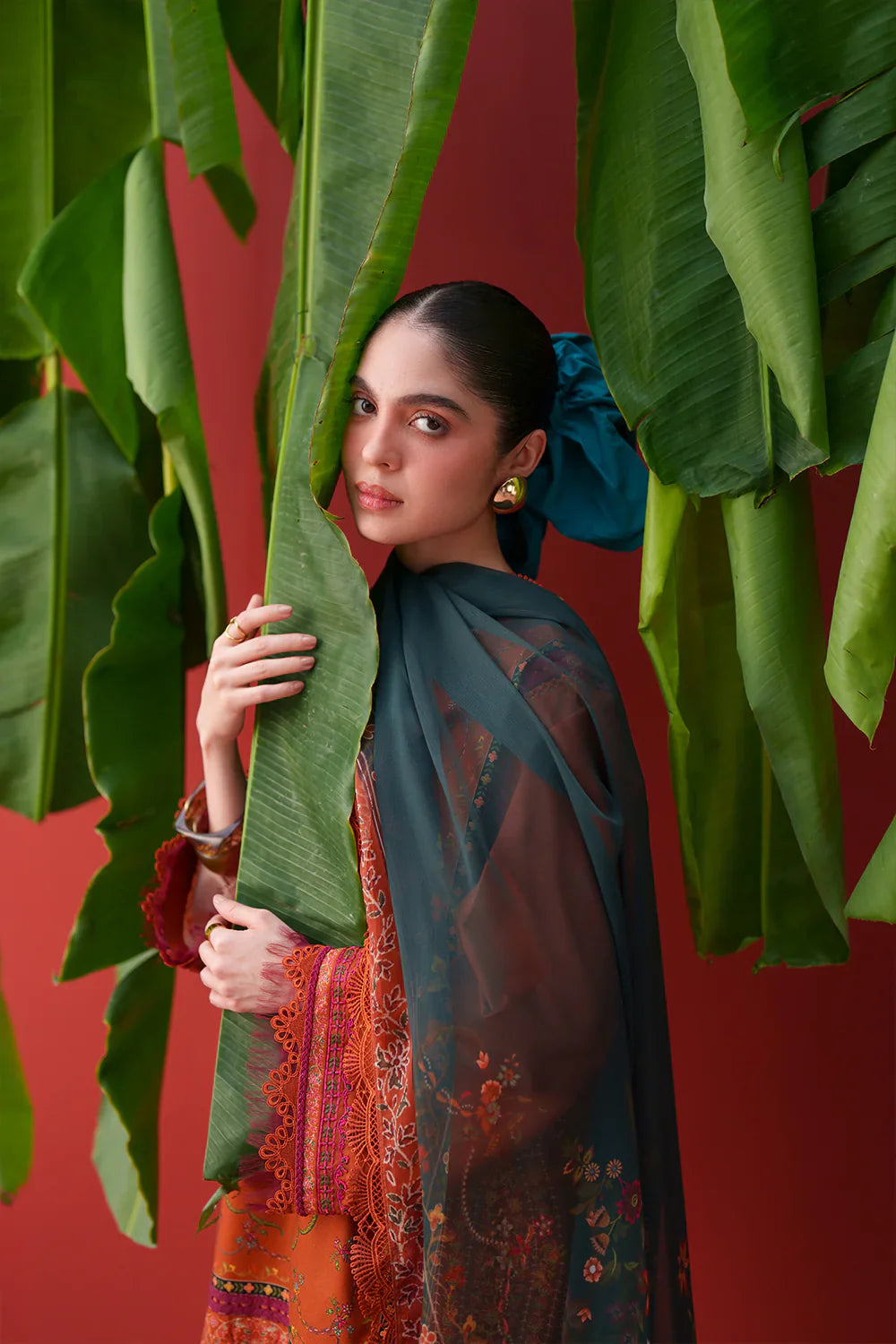 Laanem by Saira Rizwan Unstitched Embroidered Lawn 3 Piece Suit (AZAI-B)
