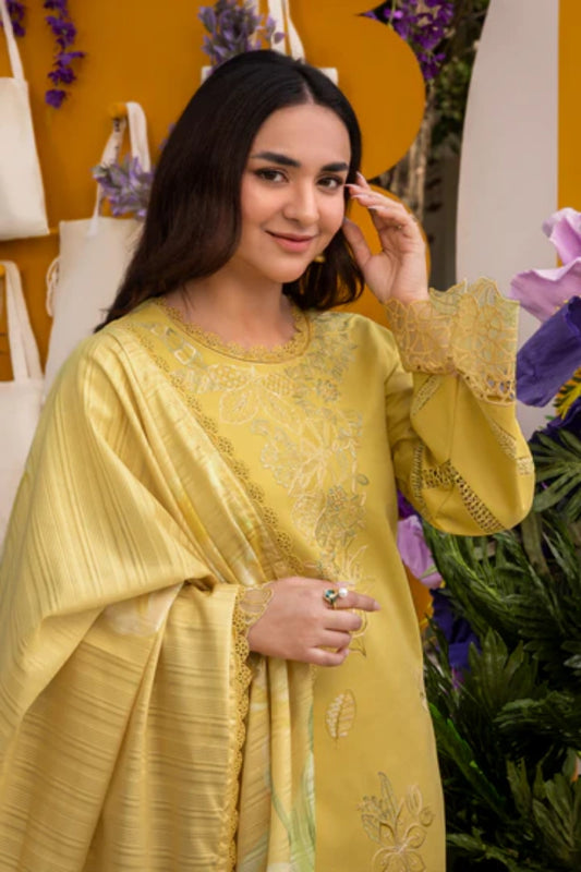 Rangrasiya Meharmah | Dyed Lawn Embroidered Ready-to-Wear Suit