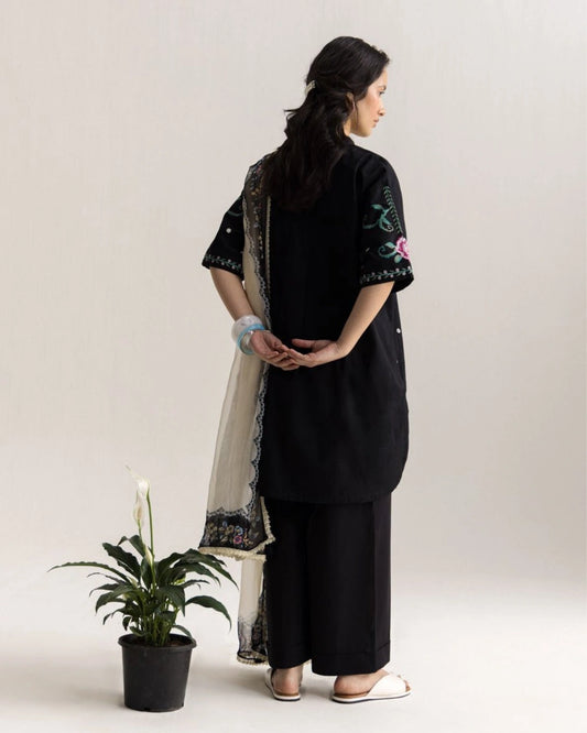 Coco By Zara Shahjahan Embroidered Lawn 3-Piece Unstitched Suit (Ines-6A)