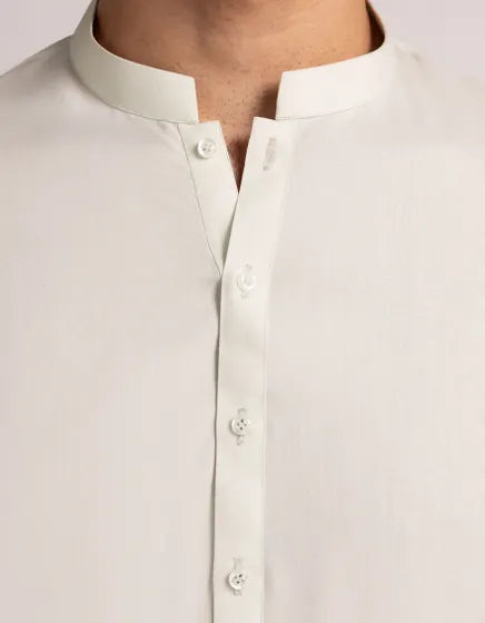 Light Green Casual Semi-Formal Stitched Kameez Shalwar – Regular Fit