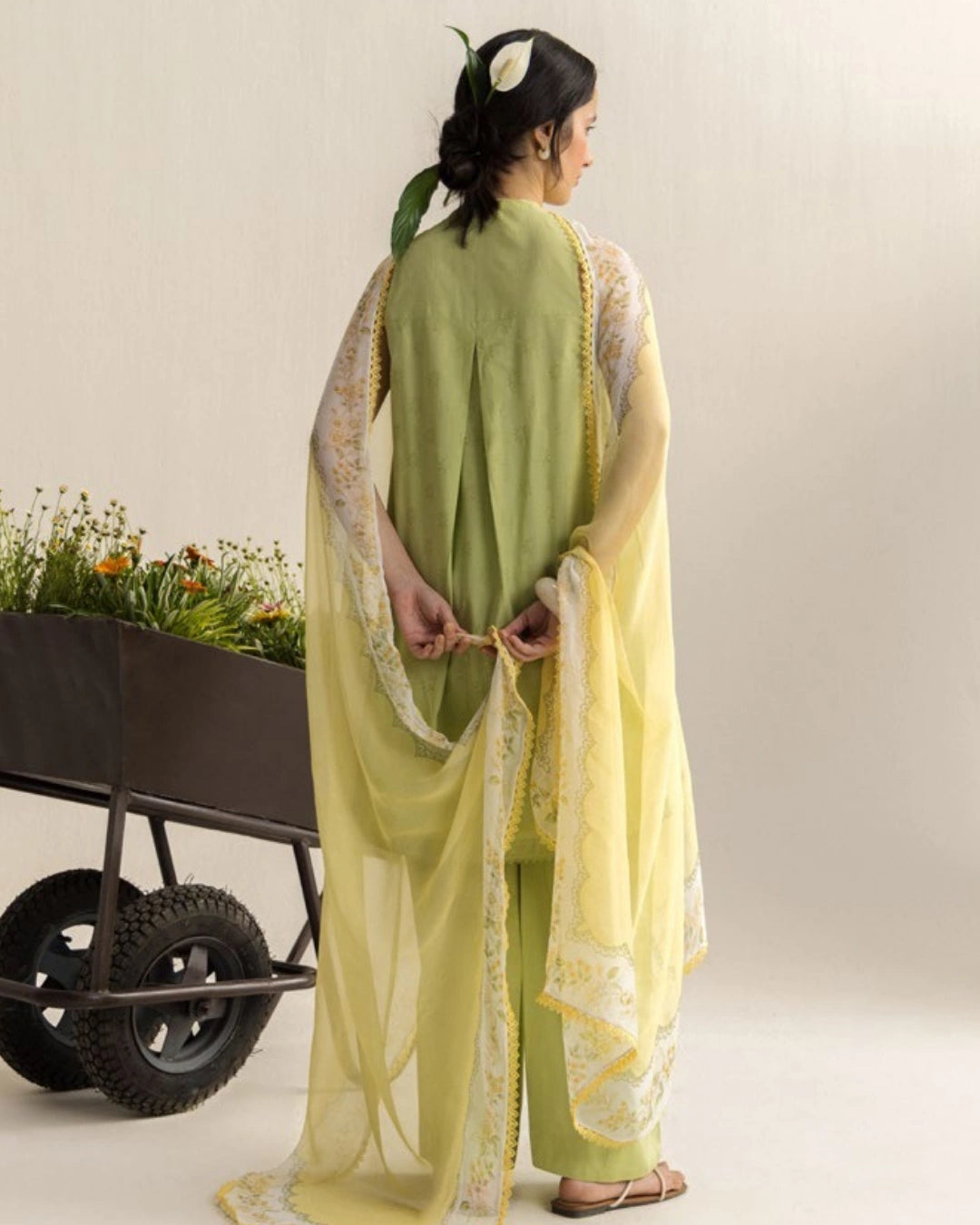 Coco By Zara Shahjahan Embroidered Lawn 3-Piece Unstitched Suit (Ines-6B)