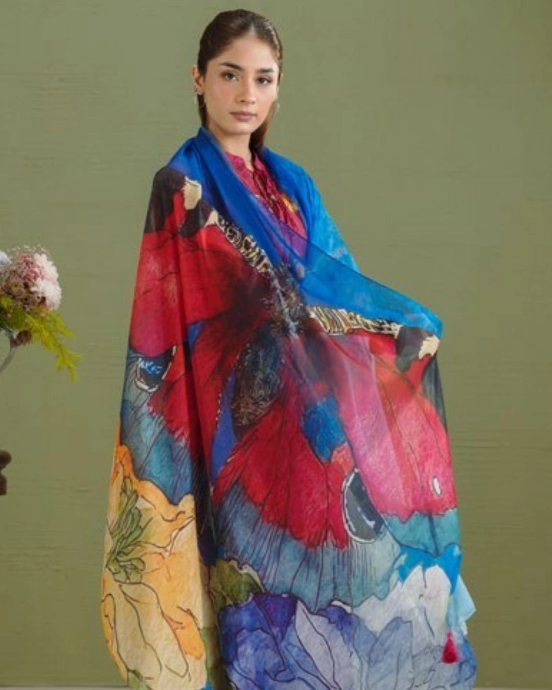 COCO Prints | 3-Piece Digital Printed Lawn Suit | (Unstitched) GECE-5A