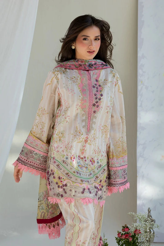 Sobia Nazir VITAL Embroidered 3 Piece Unstitched Lawn Suit (V-2A)