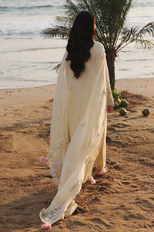 QALAMKAR Sahil | Luxury Chikankari Embroidered 3PC Lawn Suit | – Elegant Festive Wear | SAFA