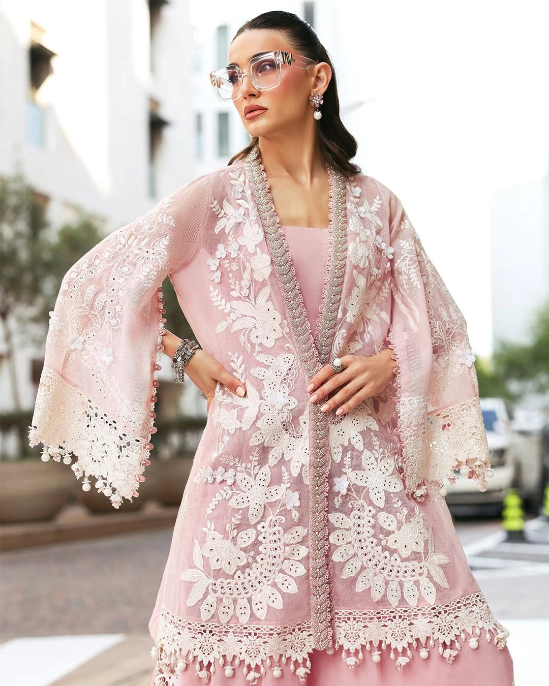 MARIA B LUXURY 3 Piece Embroidered Lawn Suit (Unstitched)