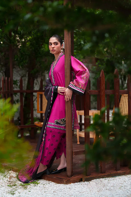 Laanem by Saira Rizwan stitched Embroidered Lawn 3 Piece Suit (AMARA-A)