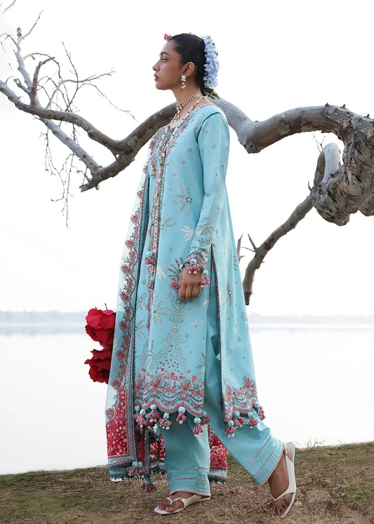 Hussain Rehar Luxury Lawn by Sepher – 3 Piece Unstitched Suit