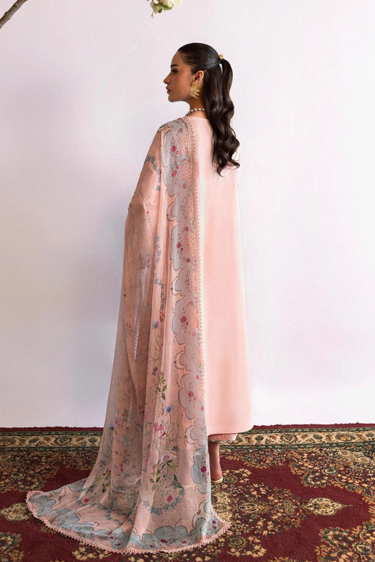 Qalamkar Qlinekari Inlays – Chikankari Embroidered Lawn Ready to Wear (DC #11)