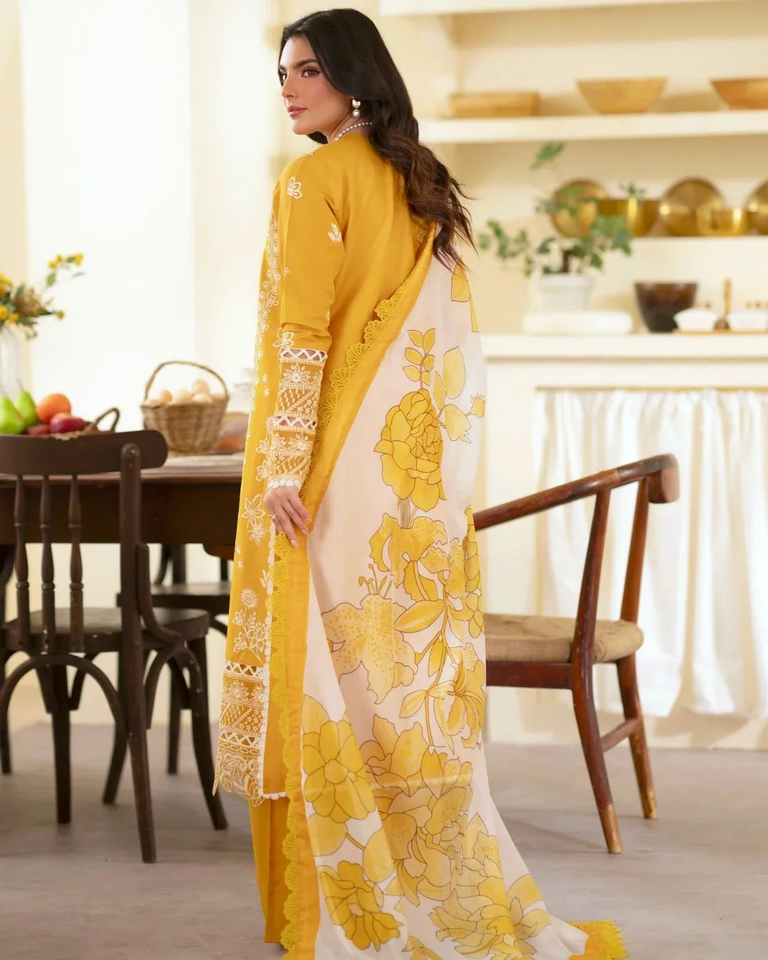 Ember lawn 26 by mahnur stitched (EM-013)