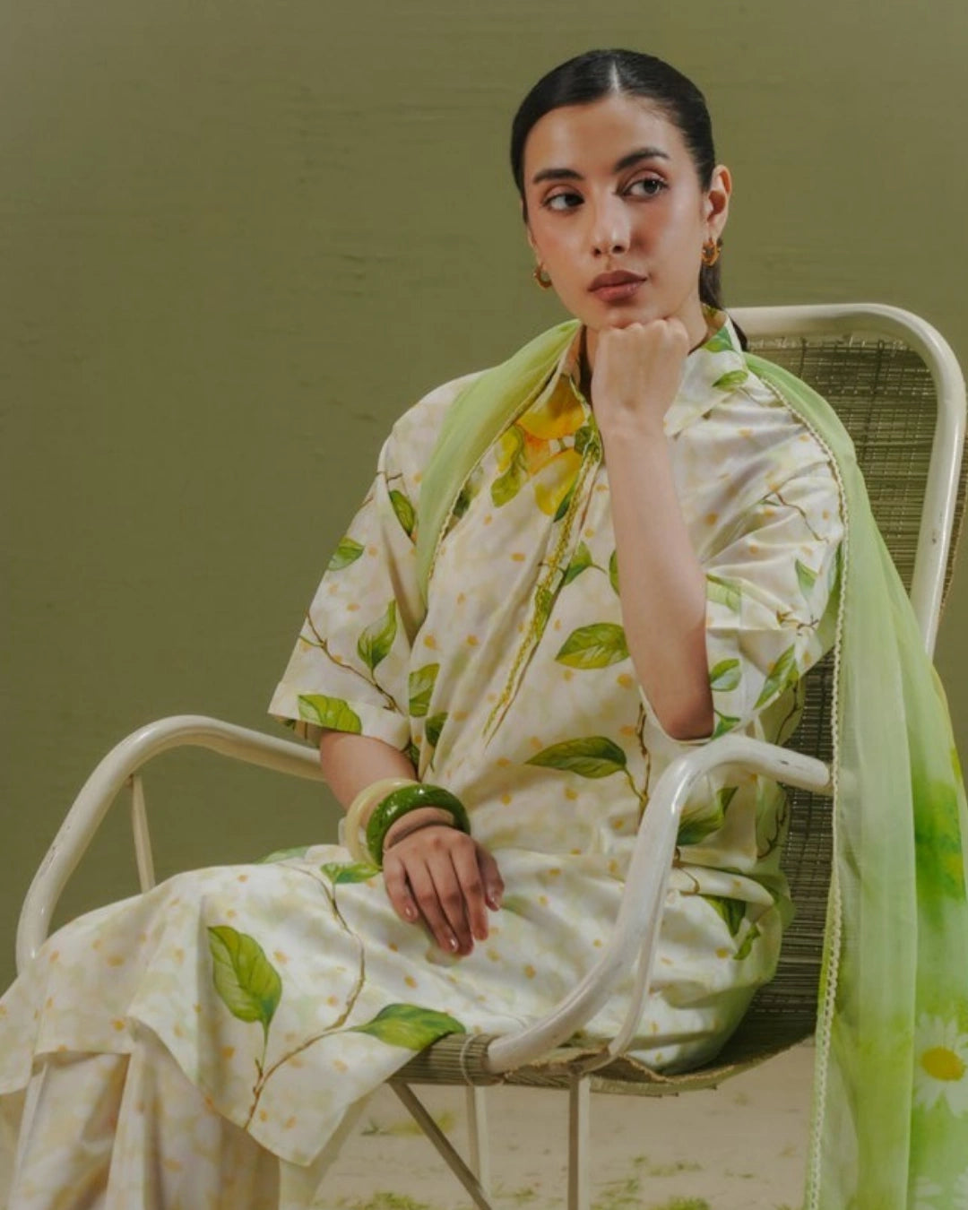 Coco By Zara Shahjahan 3-Piece Embroidered Lawn Suit (KAEL-7A)