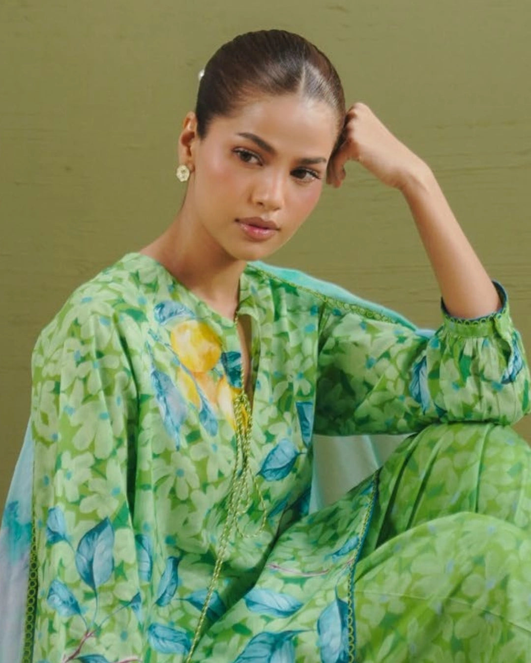 COCO Prints | 3-Piece Digital Printed Lawn Suit | (Unstitched) KAEL-7B