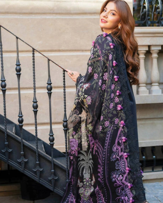Jade Ombre Starlet Luxury Lawn – Chikankari Embroidered stitched 3-Piece Suit | 20819