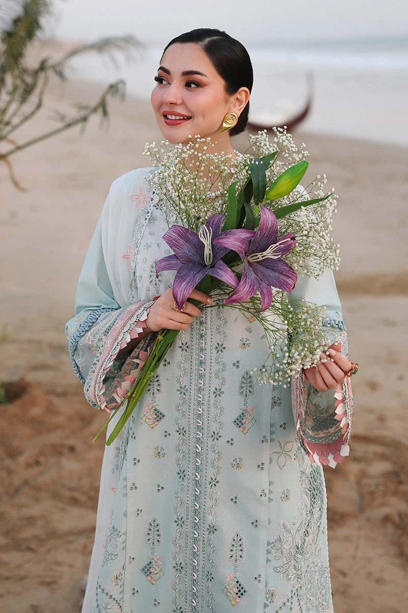 QALAMKAR Sahil | Luxury Digital Printed Chikankari Embroidered 3PC Lawn Suit | – Elegant Collection | AYRA