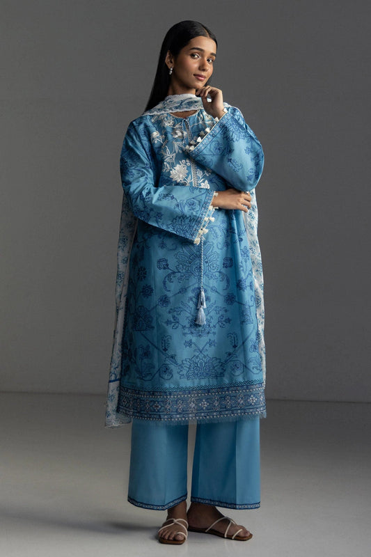 Coco By Zara Shahjahan Lawn 2026 – 3-Piece Embroidered Lawn Suit (Unstitched)AVIONA-3A