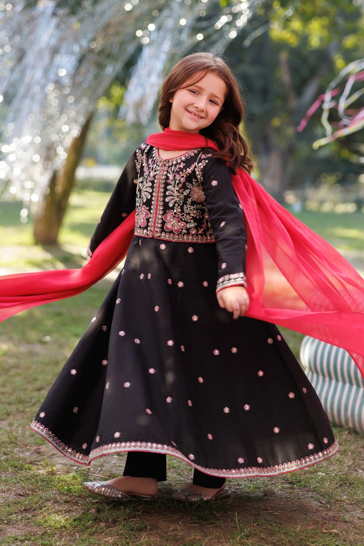 Garnet Embroidered Lawn Stitched 3 Piece Suit (Lullaby) | Summer Collection 2026
