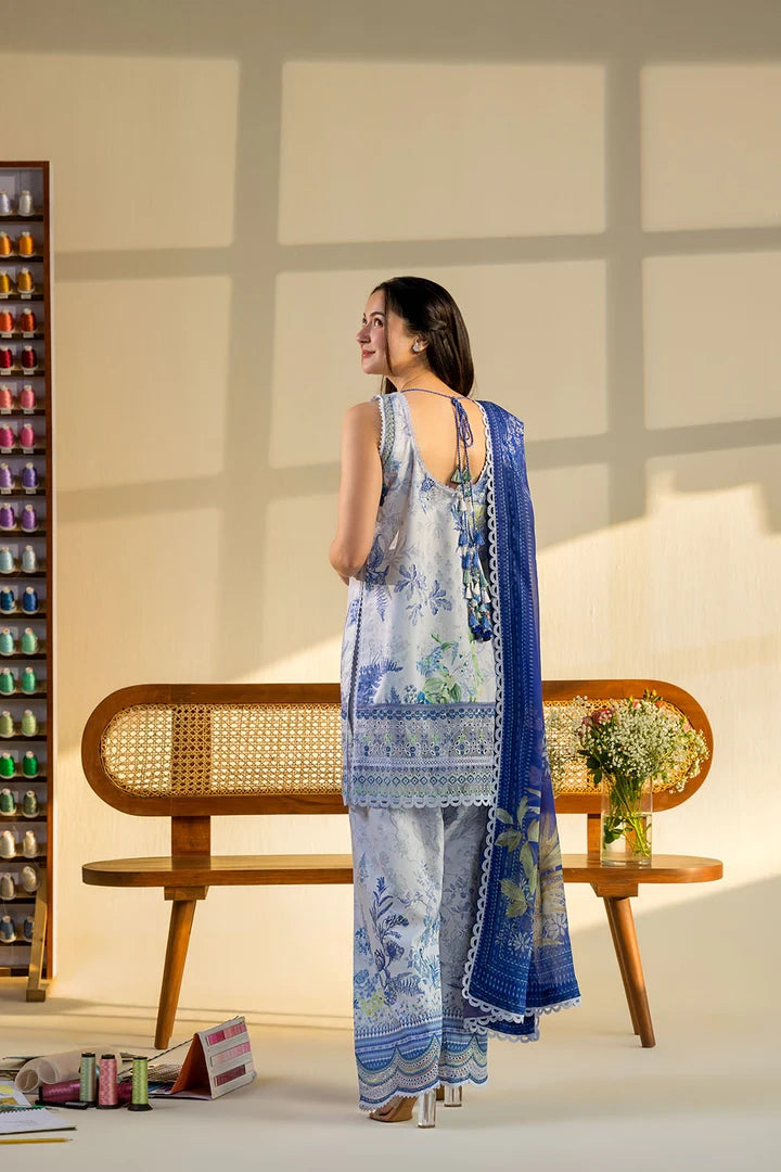 Sobia Nazir VITAL Embroidered 3 Piece Unstitched Lawn Suit (V-3B)