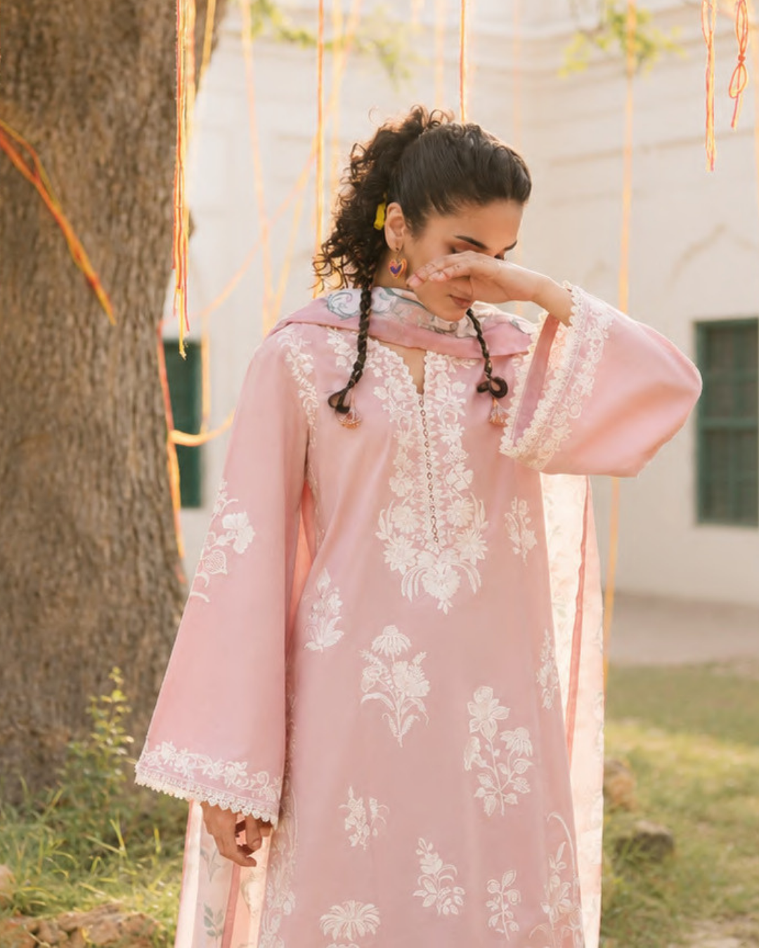 Casualite - Embroidered Lawn Stitched 3 Piece Suit (PETALINE)