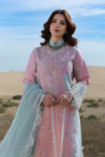 Rang Rasiya – Mahsa | Luxury 3D Floral Embroidered Lawn 3-Piece Suit