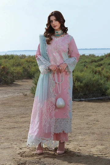 Rang Rasiya – Mahsa | Luxury 3D Floral Embroidered Lawn 3-Piece Suit