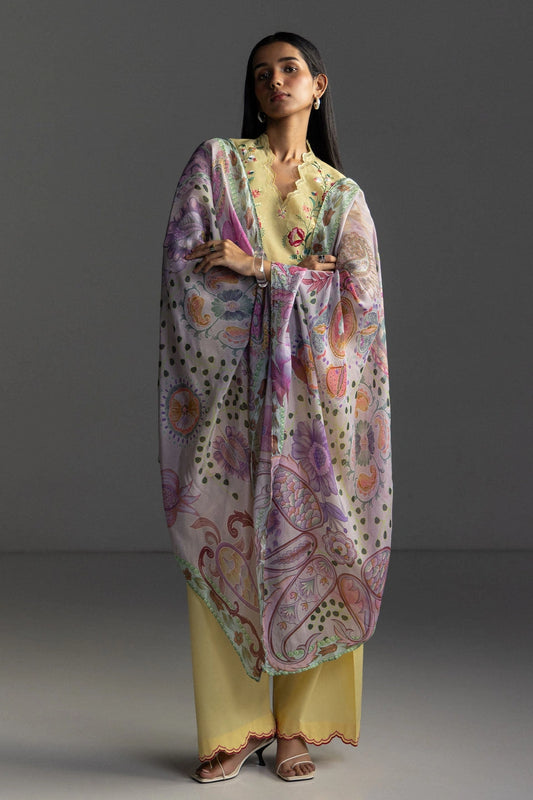Coco By Zara Shahjahan Lawn 2026 – 3-Piece Embroidered Lawn Suit (SEREN-5B)