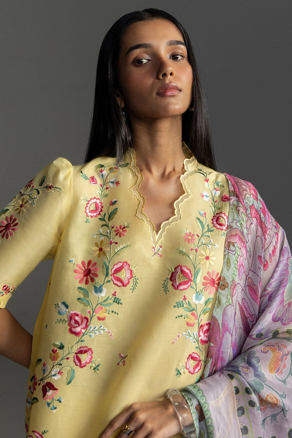 Coco By Zara Shahjahan Lawn 2026 – 3-Piece Embroidered Lawn Suit (Unstitched)SEREN-5B
