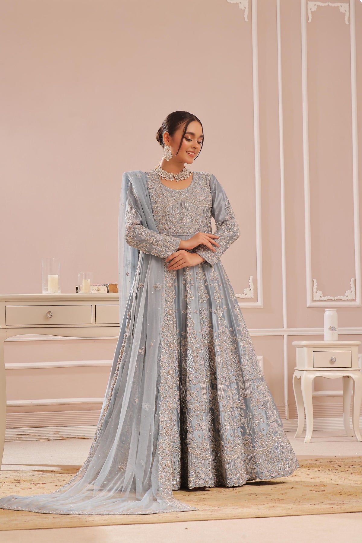 Amna Khurram D-5 Bridal Wear | Handwork Collection