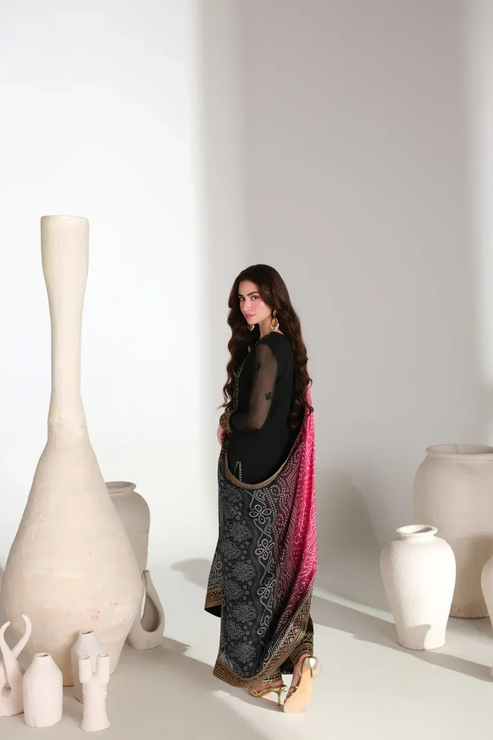 Azure Ensembles Festive Collection 2026 – 3 Piece Unstitched Embroidered Suit (Verona)