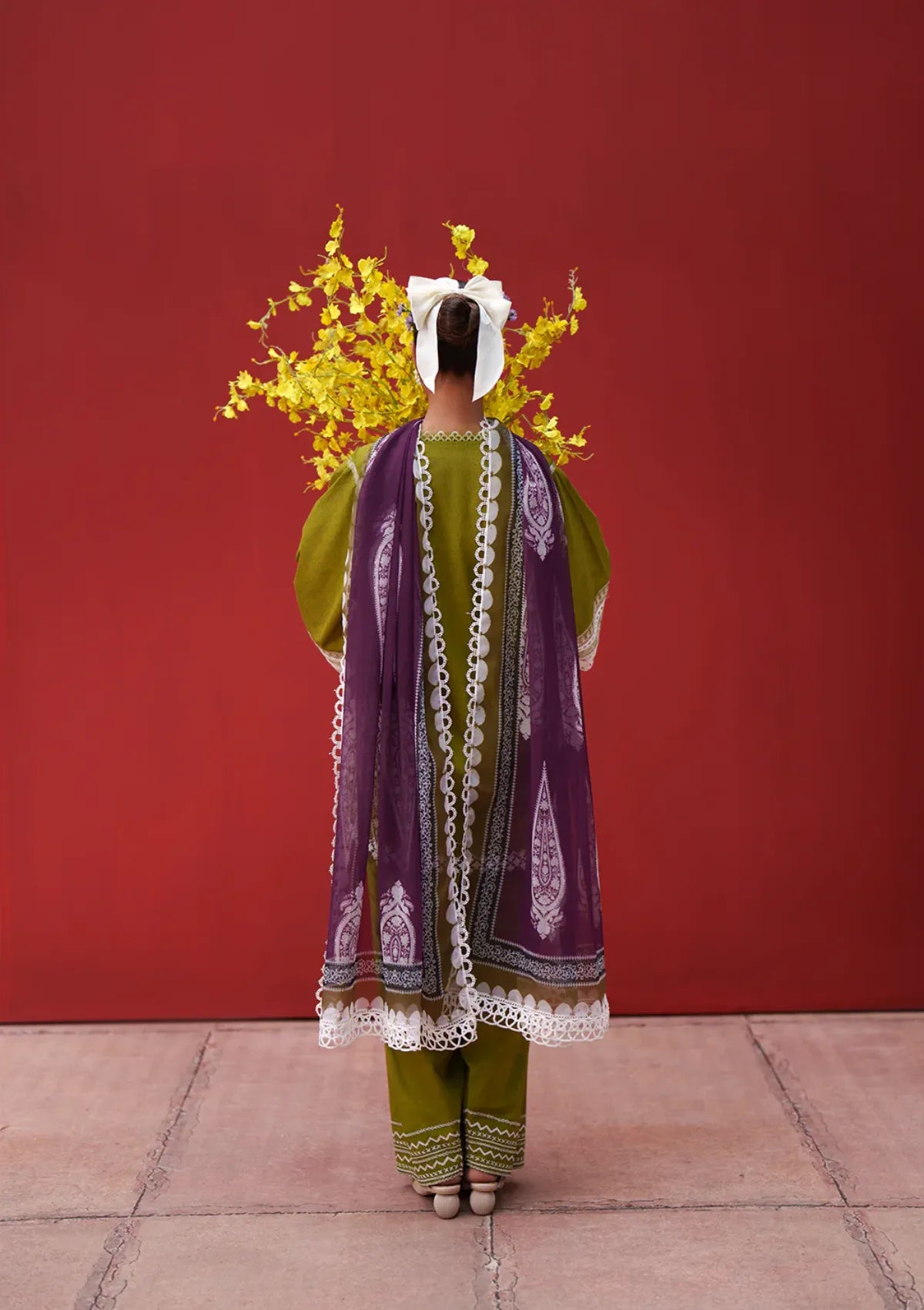 Laanem by Saira Rizwan Unstitched Embroidered Lawn 3 Piece Suit (NERAYA-A)