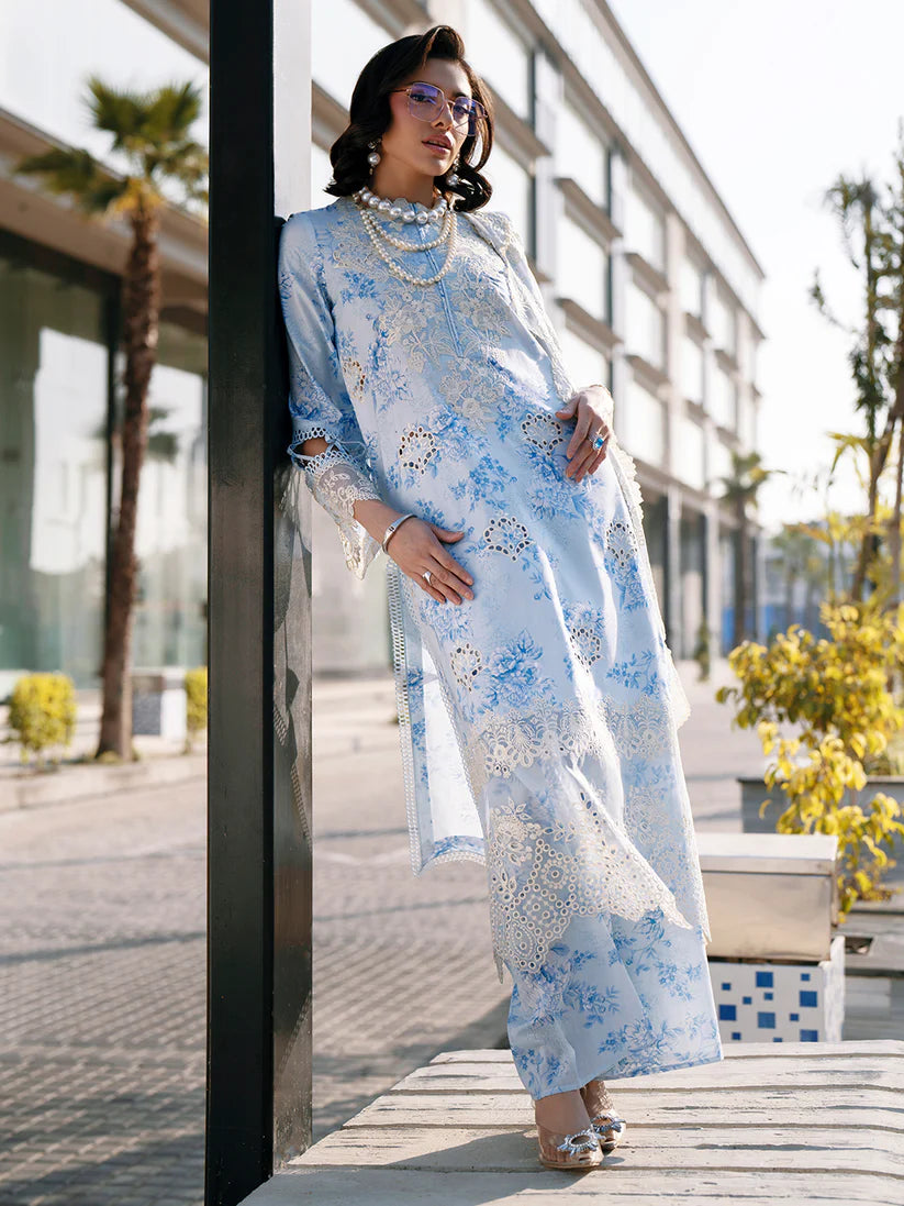 Broadway by Mahnur – 3PC Lawn Stitched Suit (BW-001)
