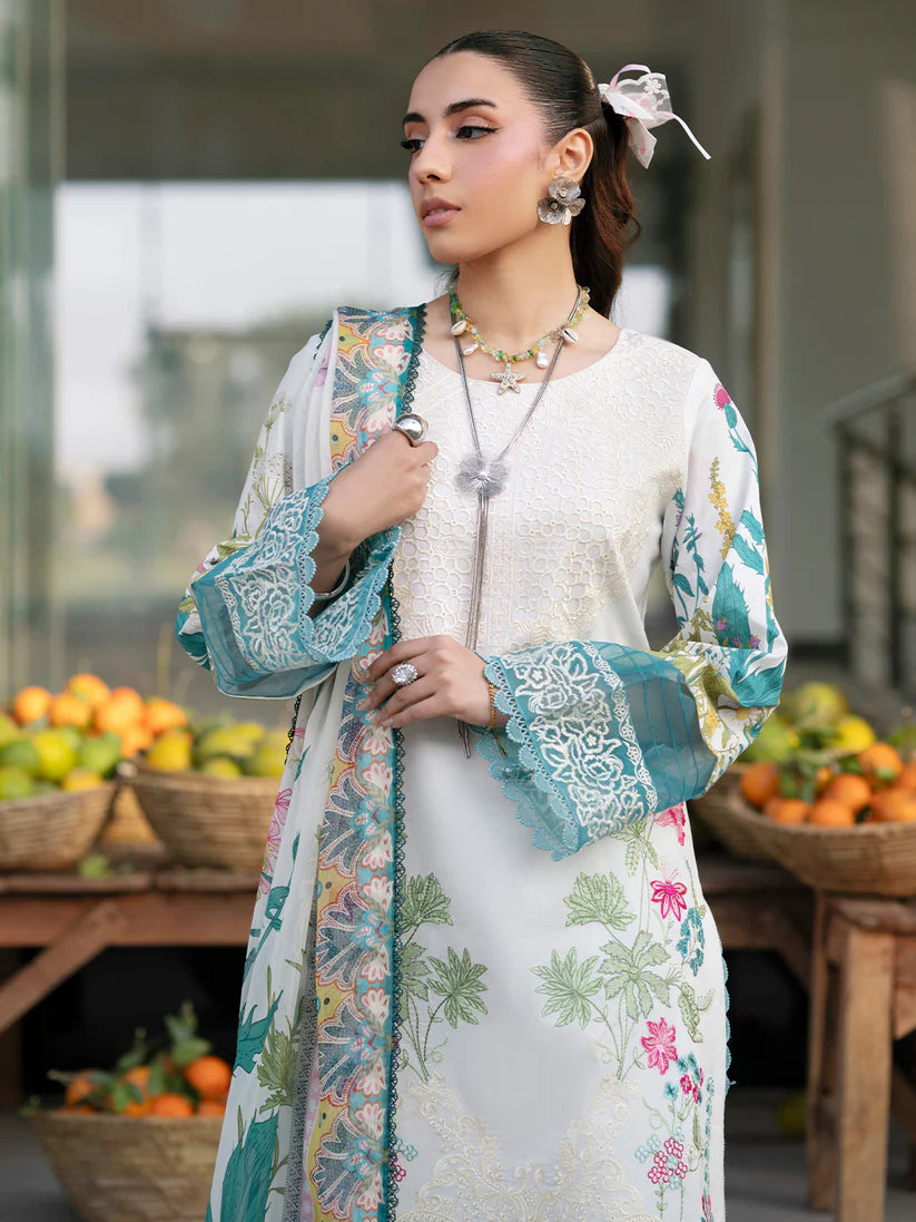 Broadway by Mahnur – 3PC Lawn Stitched Suit (BW-004)