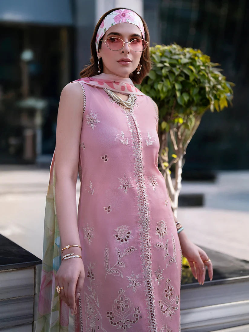 Broadway by Mahnur Embroidered Lawn 26 Unstitched 3 Piece Suit (BR-0010)