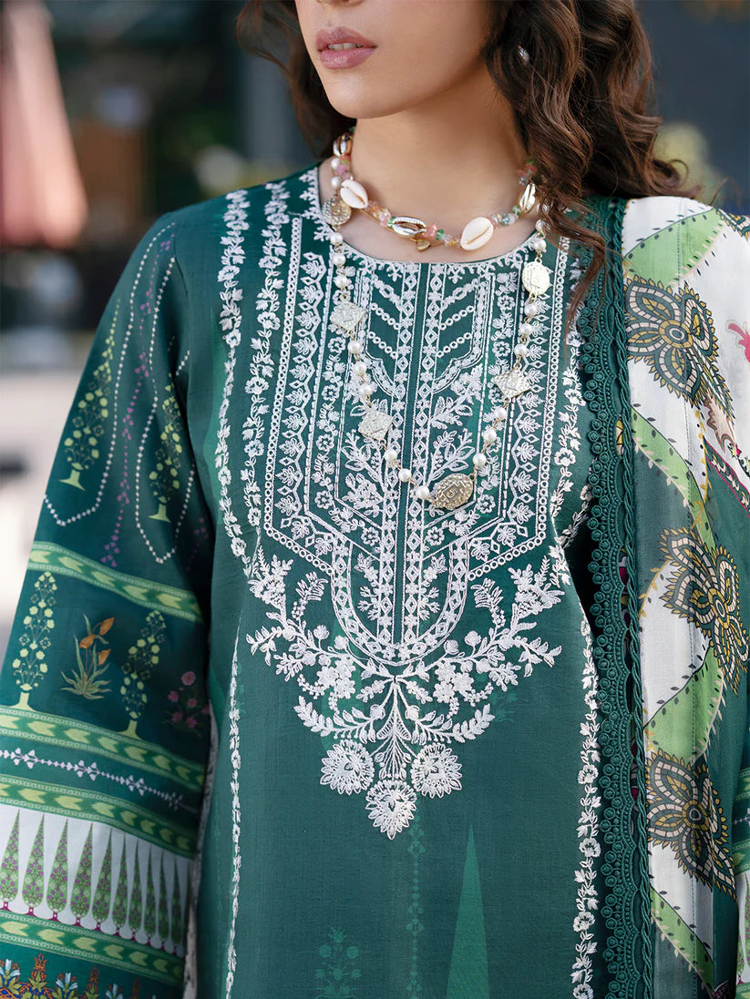 Broadway by Mahnur – 3PC Lawn Stitched Suit (BW-012)