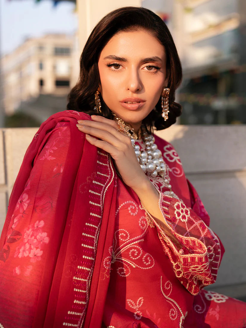 Broadway by Mahnur – 3PC Lawn Stitched Suit (BW-013)