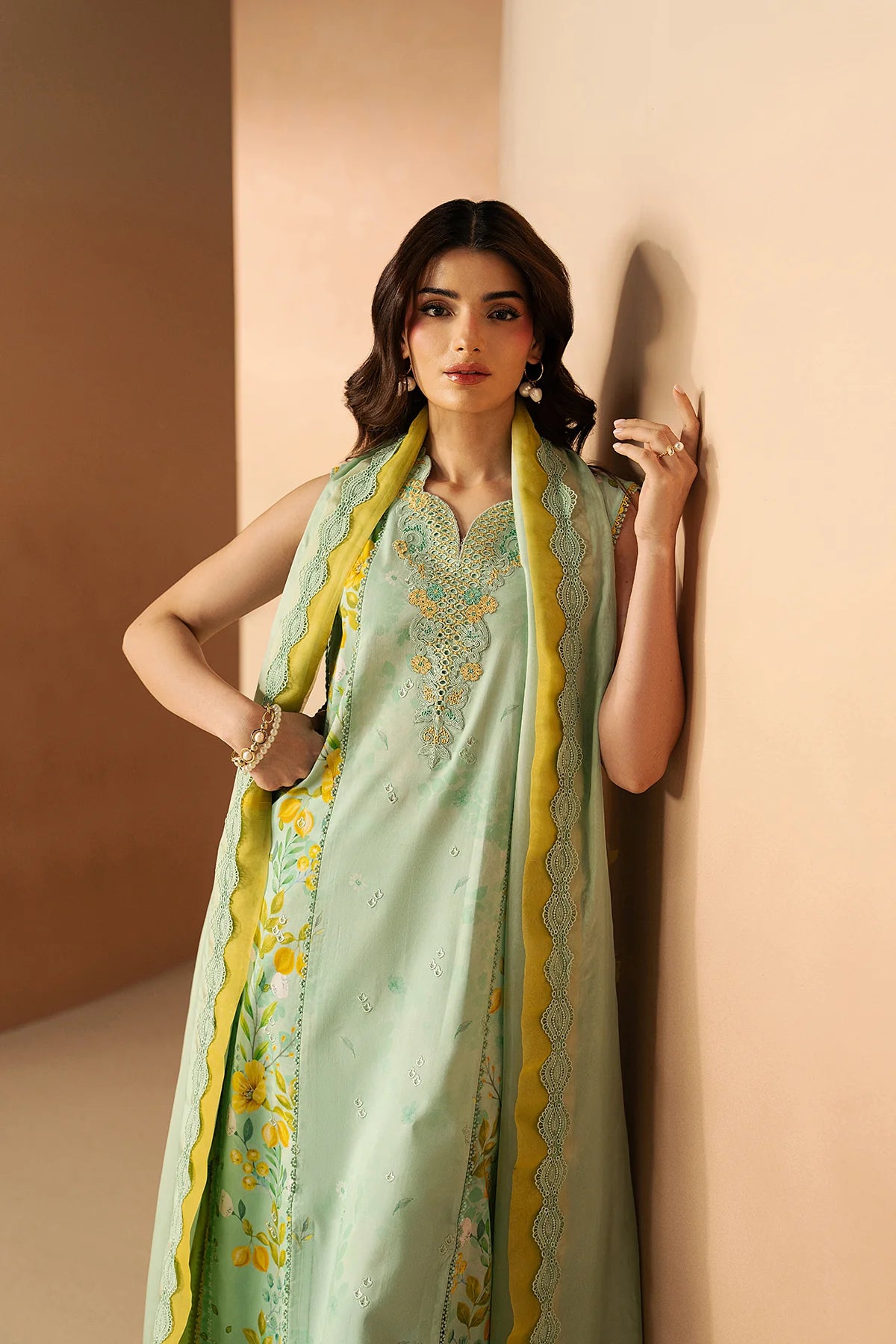 Afrozeh Haze A-Prints Printed Lawn Stitched 3 Piece Suit (Lumina)