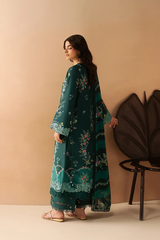 Afrozeh Haze A-Prints Printed Lawn Unstitched 3 Piece Suit (Halo)